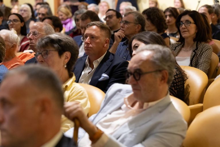 I partecipanti in auditorium