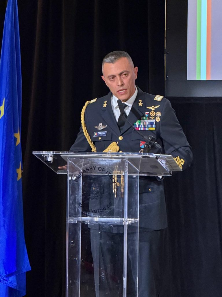 L’Addetto per la Difesa, Gen. Davide Marzinotto